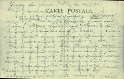 La POSTAL Lucas de la VENDIMIA en Mer la dimension tiene alta marea