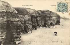 POSTAL Lucas de la VENDIMIA en el mar Flaises