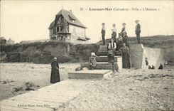 POSTAL Lucas de la VENDIMIA en el chalet L horizonte del mar