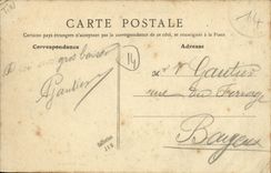 POSTAL Lucas de la VENDIMIA en el mar en las rocas