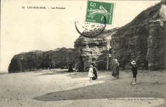 CPA Luc Sur Mer les Falaises