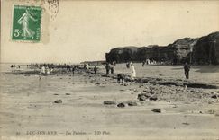 CPA Luc Sur Mer les Falaises 