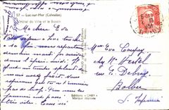 POSTAL MODERNA Lucas en ayuntamiento del mar y el lavabo