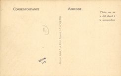 POSTAL Lucas de la VENDIMIA en el mar el hotel grande