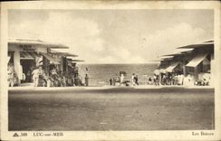 POSTAL Lucas de la VENDIMIA en bazares del mar