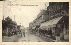 POSTAL Lucas de la VENDIMIA en los hoteles de Ruc Guynemer del mar con el pequeno hotel del paraiso del pequeno infierno