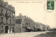 CPA Luc Sur Mer Annexe du Petit Entrer carte toilee 