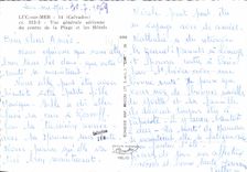 POSTAL MODERNA Lucas en el aire de la opinion de Mer centra la playa