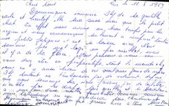 POSTAL MODERNA Lucas en la opinion del mar de la playa