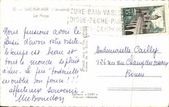 POSTAL MODERNA Lucas en mi la playa