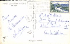 POSTAL MODERNA Lucas en el mar los ninos de la playa