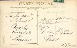 POSTAL Lucas de la VENDIMIA en la reunion del mar sobre los ninos de la playa