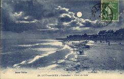 CPA Luc Sur Mer Clair de Lune