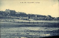 CPA Luc Sur Mer La Plage 