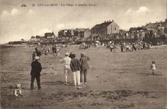 La POSTAL Lucas de la VENDIMIA en Mer la playa tiene Maree Hasse