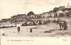 CPA Luc Sur Mer La Plage 
