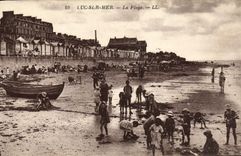 CPA Luc Sur Mer La Plage Enfants
