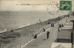 POSTAL Lucas de la VENDIMIA en la opinion del mar tomada de la terraza de los banos