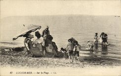 CPA Luc Sur Mer Sur la Plage
