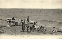 CPA Luc Sur Mer Sur la Plage
