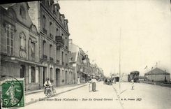 POSTAL Lucas de la VENDIMIA en la calle del mar del gran este