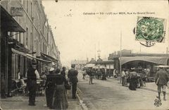 Lago de la POSTAL de la VENDIMIA en la calle del mar del gran este