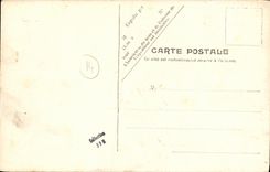 POSTAL Lucas de la VENDIMIA en el mar la playa y la calle de Courseulles