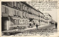 POSTAL Lucas de la VENDIMIA en la playa hermosa del hotel de Guynemer de la calle del mar