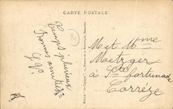 POSTAL Lucas de la VENDIMIA en la calle del mar de las estaciones del hotel del mar