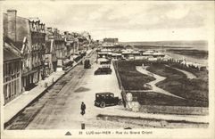 POSTAL Lucas de la VENDIMIA en la calle del mar de Orlent grande