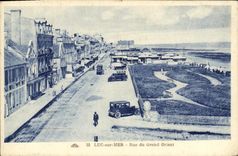 CPA Luc Sur Mer Rue du Grand Orlent