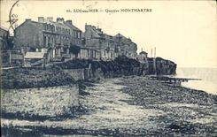 POSTAL Lucas de la VENDIMIA en el districto de Montmartre del mar