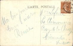 POSTAL Lucas de la VENDIMIA en el districto de Montmartre del mar