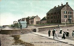 POSTAL Lucas de la VENDIMIA en el districto del mar de la casa roja