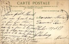 CPA Luc Sur Mer la rue de la mer et la terrasse de l hotel des familles