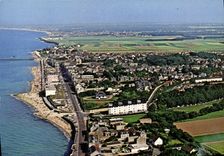 POSTAL MODERNA Lucas en la opinion del mar la playa y el sitio para acampar