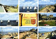 POSTAL MODERNA Lucas en el mar