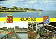 CPM Luc Sur Mer CApitale du Varech