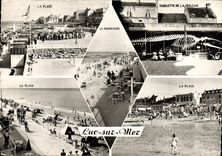 POSTAL MODERNA Lucas en la playa de la ballena del mar