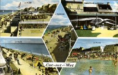 CPM Luc Sur Mer souvenir Baleine 
