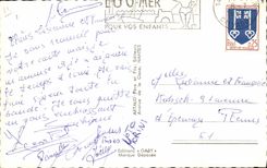 POSTAL MODERNA Lucas en casino de la ballena del mar