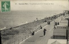 CPA Luc Sur Mer Vue Generale de la Terrasse des Bains