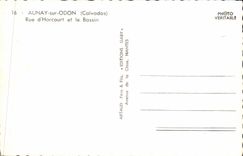 POSTAL MODERNA Lucas en la calle D Harcourt del mar y el lavabo