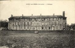 CPA Aunay sur Odon L Abbaye