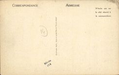 VINTAGE POSTCARD Aunay on Odon L Hospital