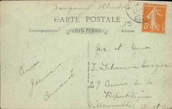 VINTAGE POSTCARD Asnelles the Dam