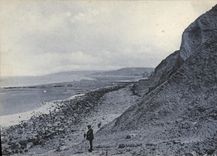 VINTAGE POSTCARD Cliffs