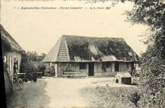 VINTAGE POSTCARD Auberville Closes Liegeard
