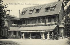 VINTAGE POSTCARD Auberville Closes Marie Antoinette