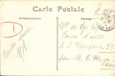 VINTAGE POSTCARD Auberville Cliffs